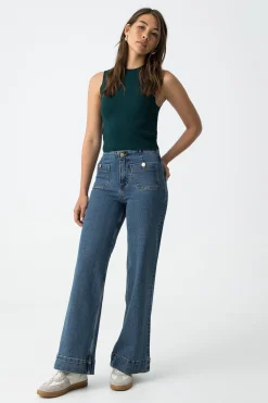 Tiffosi Jeans Sarah Wide Leg^Mujer Jeans|Pantalones