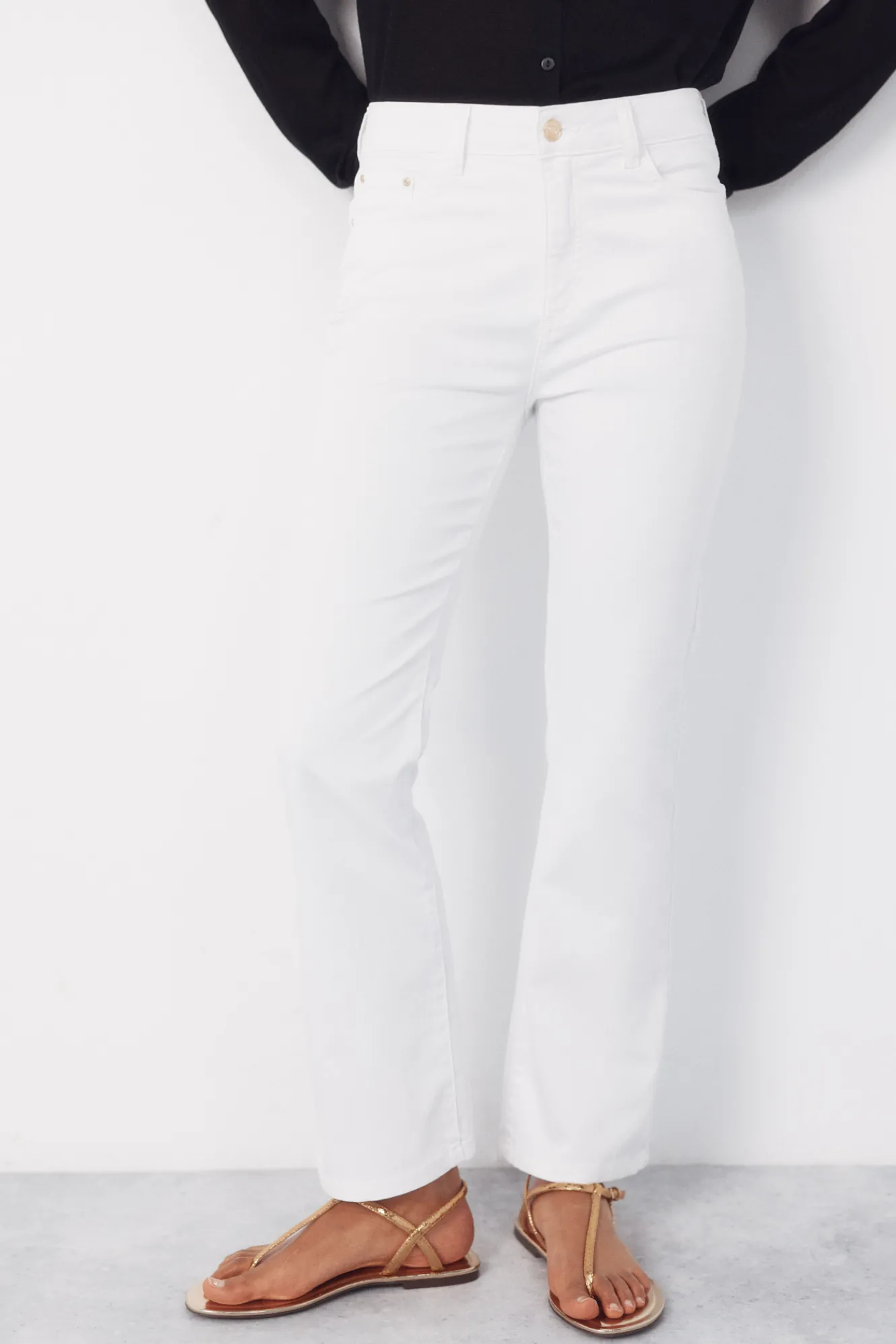 Cortefiel Jeans Sensational Campana Crop^Mujer Jeans