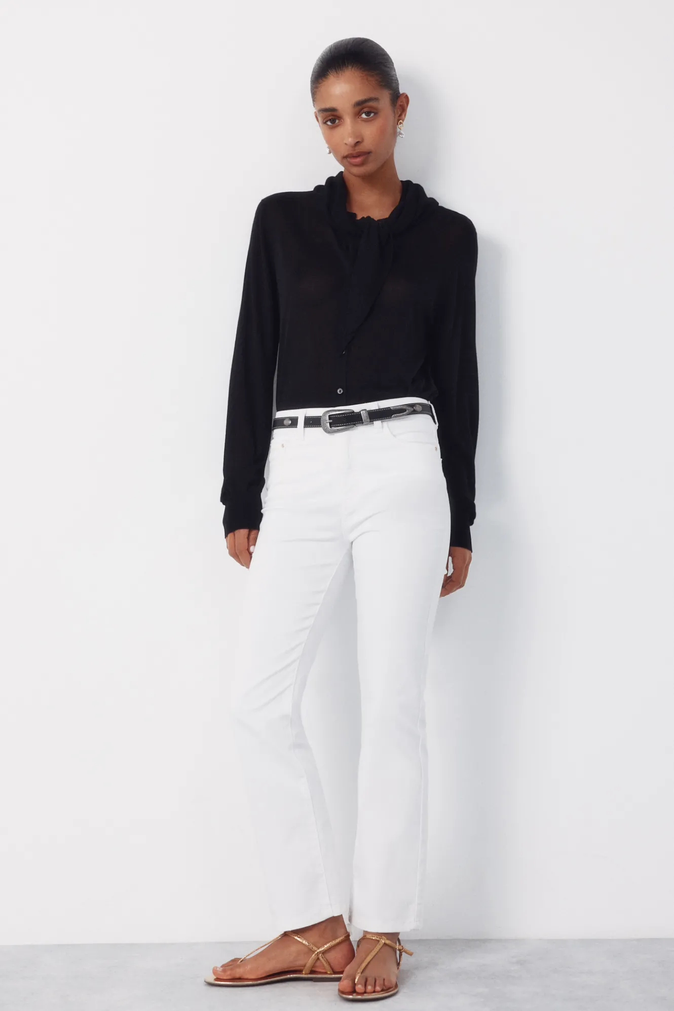 Cortefiel Jeans Sensational Campana Crop^Mujer Jeans