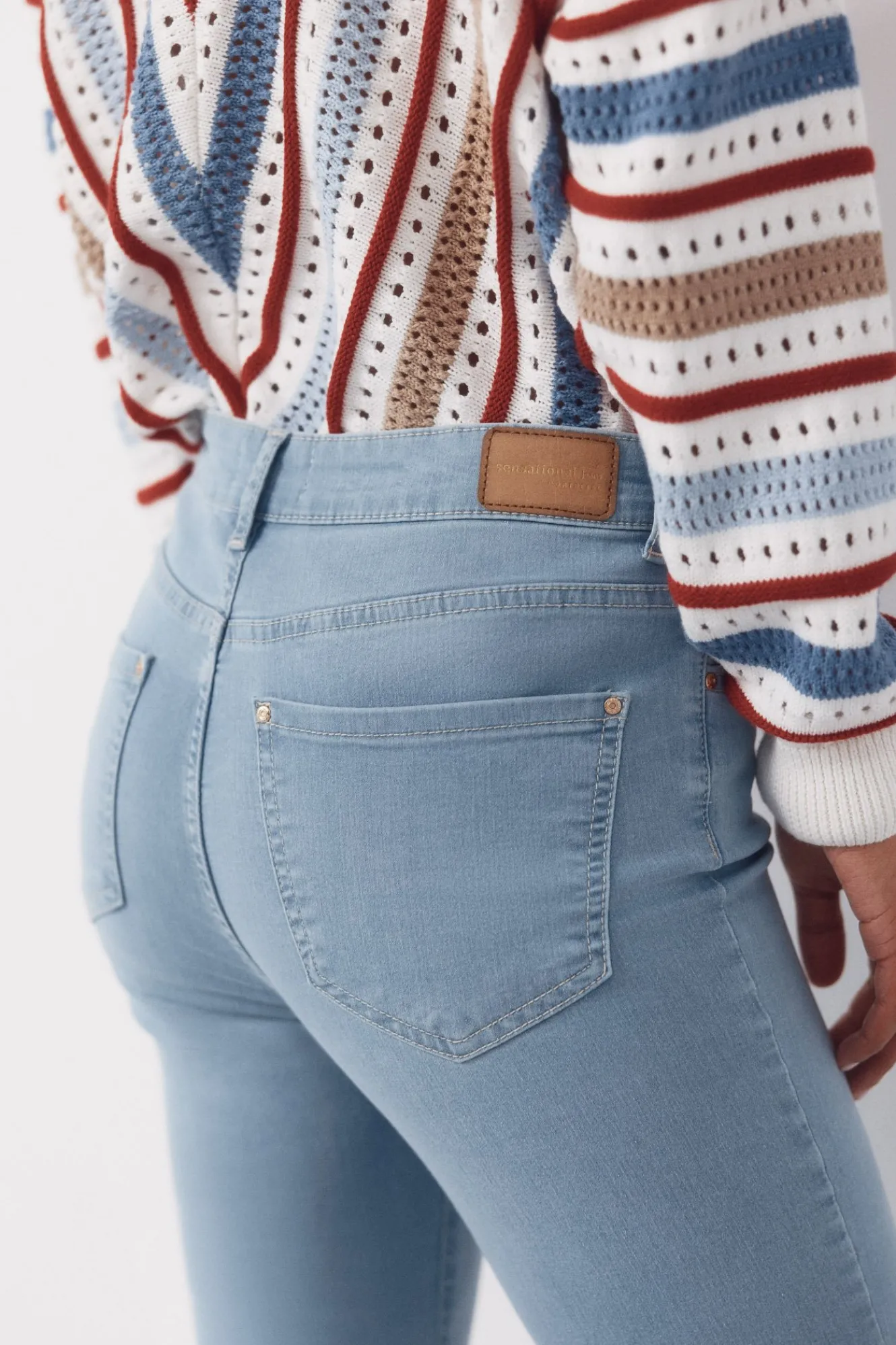 Cortefiel Jeans Sensational Campana Crop^Mujer Jeans