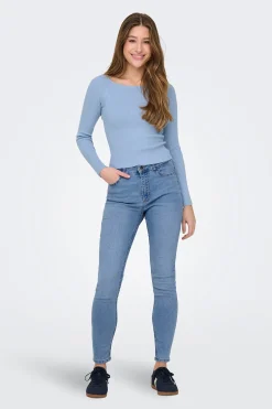 JDY Jeans skinny tiro alto^Mujer Jeans|Pantalones