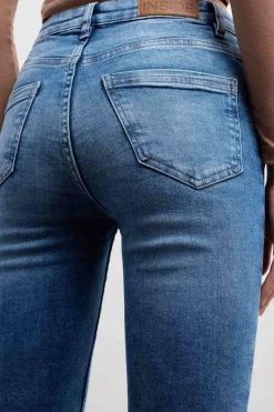 Inside Jeans Skinny Tiro Medio^Mujer Jeans|Pantalones
