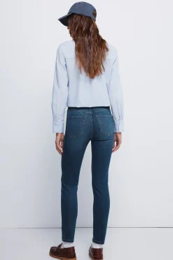 Springfield Jeans slim cropped^Mujer Jeans