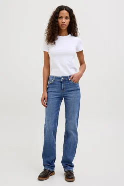 Jack & Jones Jeans slim tiro medio^Mujer Jeans|Pantalones