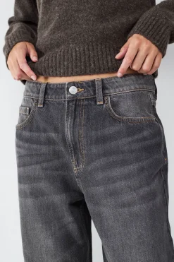 Balmohk Jeans straight mid rise^Mujer Jeans