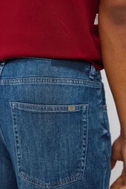 Springfield Jeans ultraligero lavado oscuro slim fit^Hombre Jeans|Pantalones