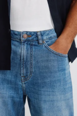 Springfield Jeans ultraligero lavado medio slim fit^Hombre Jeans|Pantalones