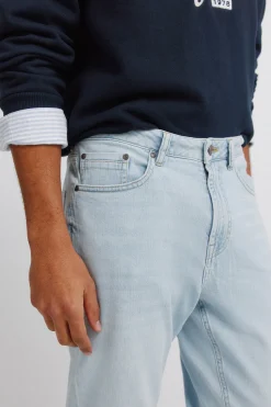 Springfield Jeans ultraligero lavado claro slim fit^Hombre Jeans|Pantalones