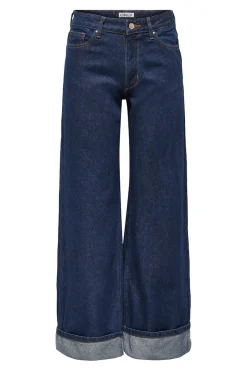 Only Jeans wide bajo vuelto^Mujer Jeans|Pantalones