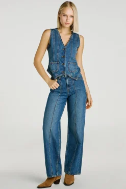 Jack & Jones Jeans wide leg^Mujer Jeans|Pantalones