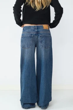 Balmohk Jeans wide leg low rise^Mujer Jeans