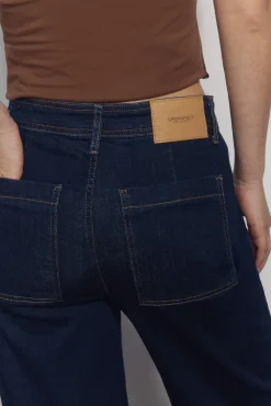 Springfield Jeans wide leg tiro alto^Mujer Jeans