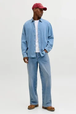 Jack & Jones Jeans wide tiro medio algodón^Hombre Jeans|Pantalones