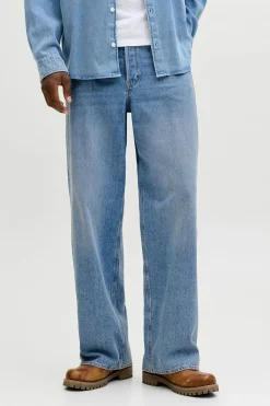 Jack & Jones Jeans wide tiro medio algod&oacute;n^Hombre Jeans|Pantalones