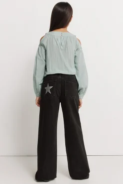 Springfield Kids Jeans Wideleg ni&ntilde;a^Niños Jeans