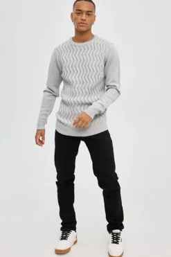 Inside Jersey Acanalado^Hombre Jerséis Y Cárdigans