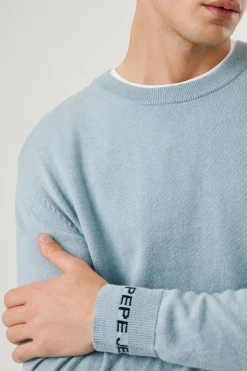 Pepe Jeans Jersey Andre con cuello redondo^Hombre Jerséis Y Cárdigans