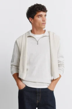 Springfield Jersey b&aacute;sico cremallera^Hombre Jerséis Y Cárdigans