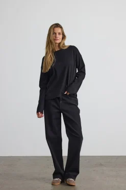 Noisy May jersey b&aacute;sico cuello redondo^Mujer Jerséis Y Cárdigans|Basic Bar