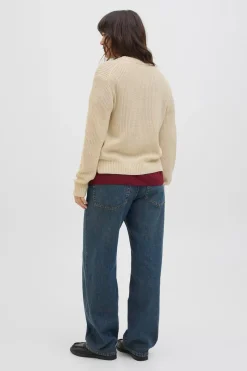 Jack & Jones Jersey b&aacute;sico de punto plano^Mujer Jerséis Y Cárdigans|Basic Bar