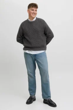 Jack & Jones PLUS Jersey básico de punto liso^Hombre Jerséis Y Cárdigans