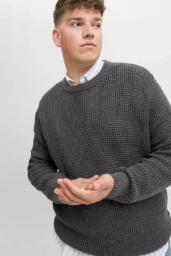 Jack & Jones PLUS Jersey b&aacute;sico de punto liso^Hombre Jerséis Y Cárdigans