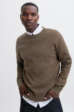 Jack & Jones Jersey b&aacute;sico de punto liso^Hombre Jerséis Y Cárdigans