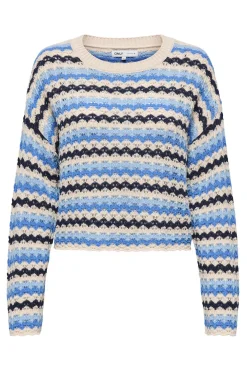 Only Jersey calado manga larga^Mujer Jerséis Y Cárdigans