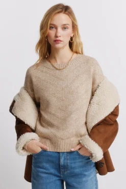 Springfield Jersey chevron^Mujer Jerséis Y Cárdigans