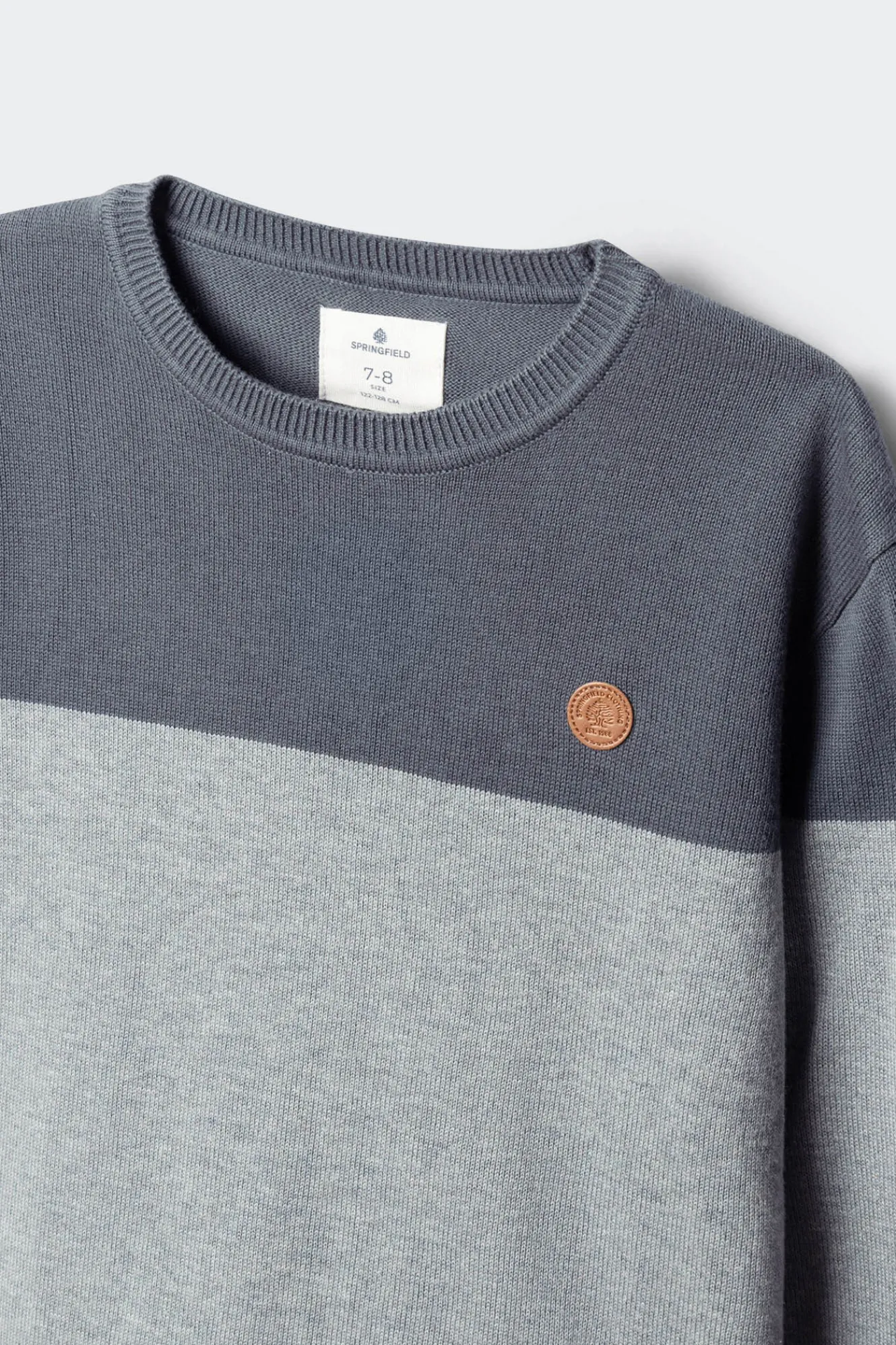 Springfield Kids Jersey color block ni&ntilde;o.^Niños Jerséis