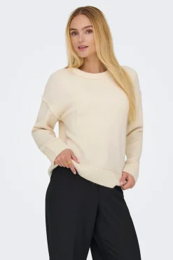 Only Jersey con costuras marcadas^Mujer Jerséis Y Cárdigans|Basic Bar