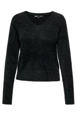 Only Jersey con efecto pelo^Mujer Abrigos