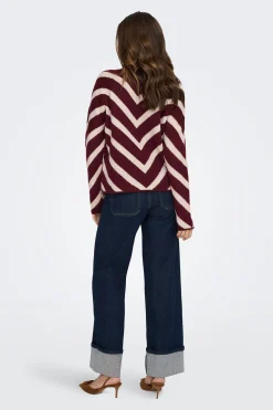 Only Jersey con estampado geom&eacute;trico^Mujer Jerséis Y Cárdigans