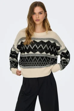 Only Jersey con lentejuelas^Mujer Jerséis Y Cárdigans