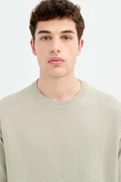 Inside Jersey Con Textura^Hombre Jerséis Y Cárdigans