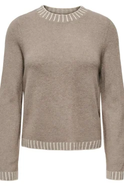 Only Jersey costuras en contraste^Mujer Jerséis Y Cárdigans