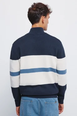 Springfield Jersey cremallera bloque color^Hombre Jerséis Y Cárdigans