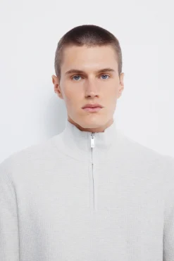 Springfield Jersey cremallera liso^Hombre Jerséis Y Cárdigans