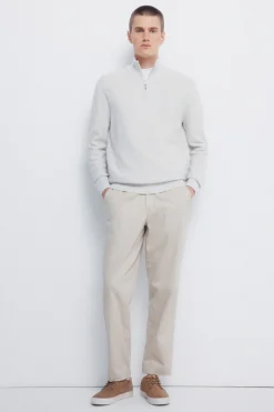 Springfield Jersey cremallera liso^Hombre Jerséis Y Cárdigans