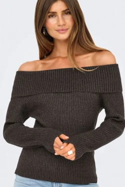 Only Jersey cuello barco vuelto^Mujer Jerséis Y Cárdigans|Basic Bar