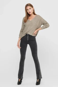 JDY Jersey cuello pico^Mujer Jerséis Y Cárdigans|Basic Bar