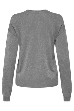 JDY Jersey cuello pico lurex^Mujer Sudaderas