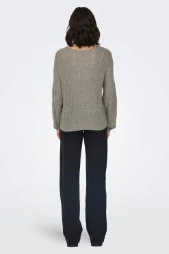 JDY Jersey cuello pico lurex^Mujer Jerséis Y Cárdigans