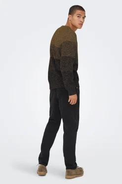 Only & Sons Jersey cuello redondo^Hombre Jerséis Y Cárdigans