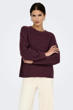 Only Jersey cuello redondo^Mujer Jerséis Y Cárdigans