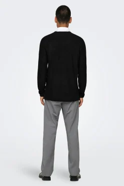 Only & Sons Jersey cuello redondo.^Hombre Jerséis Y Cárdigans