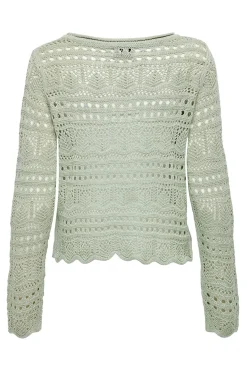 JDY Jersey cuello redondo calado^Mujer Jerséis Y Cárdigans|Camisetas