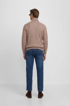 Silbon Jersey cuello vuelto de ochos^Hombre Jerséis Y Cárdigans