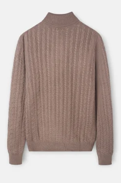 Silbon Jersey cuello vuelto de ochos^Hombre Jerséis Y Cárdigans