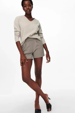 Only Jersey de canal&eacute; cuello pico^Mujer Jerséis Y Cárdigans